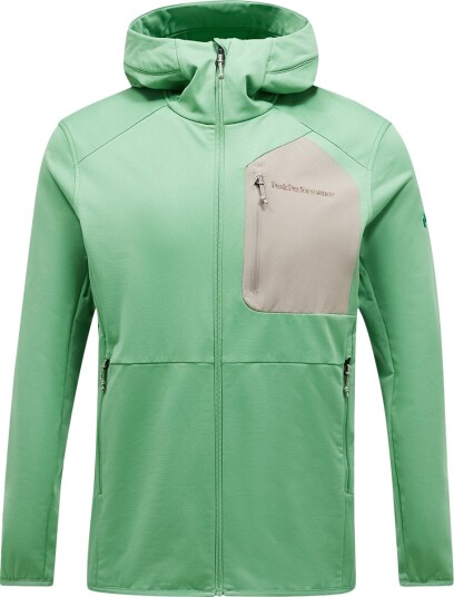 Peak Performance Utility Light Zip Hettegenser Herre Grønn S Peak Performance Utility Light Zip Hettegenser Herre Grønn S