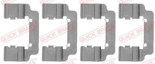 Tilbehørsett, skivebremse belegg QUICK BRAKE 109-1777