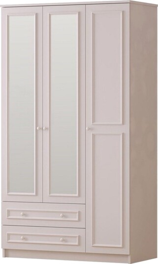 Kovric Garderobesskåp 105x210 cm - Matt Hvit