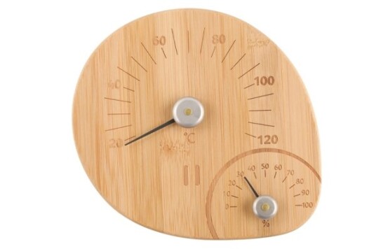 Rento Sourcing Rento Sauna Termometer Hygrometer Bambo