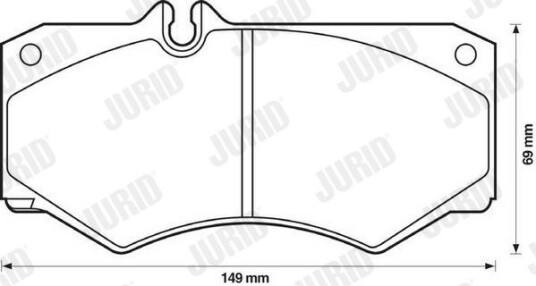 Bremseklosser JURID 571272J Bremseklosser JURID 571272J