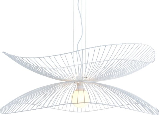 Libellule pendellampe L White – Forestier Libellule L   Stue   Design   Metall   Med en lyskilde