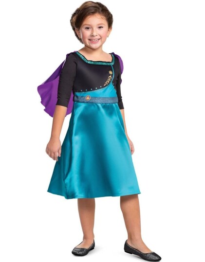Smiffys Lisensiert Dronning Anna Frozen Kostyme til Barn Smiffys Lisensiert Dronning Anna Frozen Kostyme til Barn