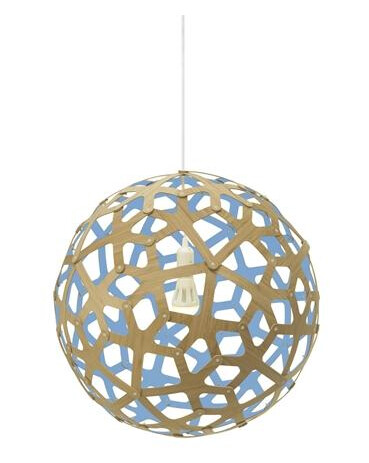 David Trubridge Korall Taklampe Ø40 Blå David Trubridge Korall Taklampe Ø40 Blå