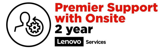 Lenovo Onsite + Premier Support - utvidet serviceavtale - 2 år - på stedet (5WS0U96090)