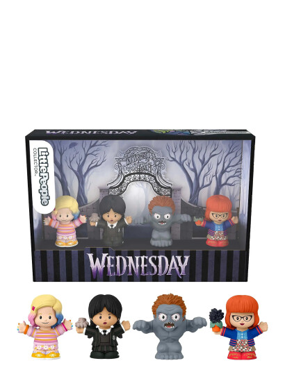 Fisher-Price Little People Collector Wednesday Figursett med 4 figurer Fisher-Price Little People Collector Wednesday Figursett med 4 figurer