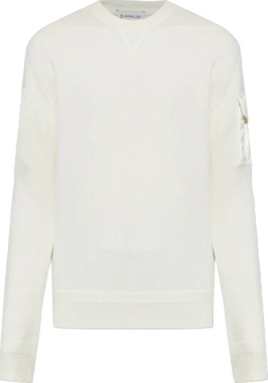 Moncler Herre Strikkevarer Beige L,