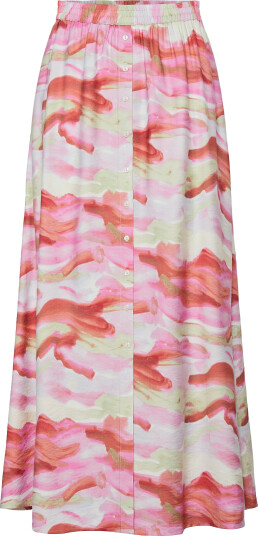 YAS Yasarola Hw Maxi Skirt S. - Pink - 36