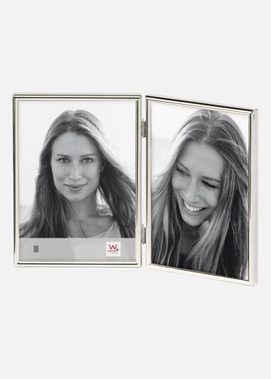 Walther Chloe Dobbel Ramme Sølv 9x13 Cm - 2 Bilder