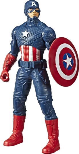 Avengers Mighty Hero Captain America actionfigur 24 cm Avengers Mighty Hero Captain America actionfigur 24 cm