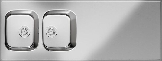 Purus Basic H PBH 1620 Oppvaskbenk 1620x600x30 mm vendbar rustfri Kjøkken