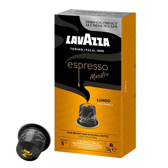 Nespresso Lavazza Lungo til Nespresso. 10 kapsler Nespresso Lavazza Lungo til Nespresso. 10 kapsler