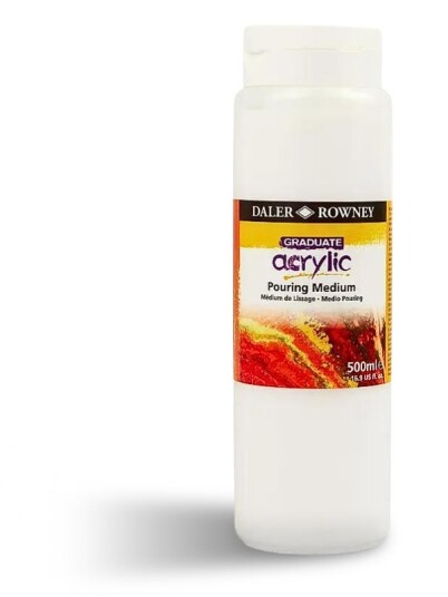 Daler Rowney Graduate Pouring Medium 500 ml hvit