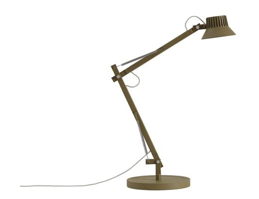 Muuto Dedicate S2 Bordlampe Brun Grønn
