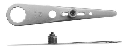 Fein 63903182015 Vinduskniv 42–60 mm stillbart dybdeanslag 2 pakning Maskintilbehør & forbruk