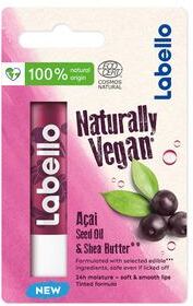 Labello Naturally Vegan Acai Seed Oil & Shea Butter 5,2 ml.