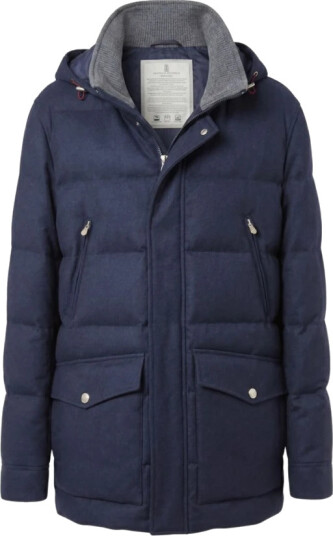 Brunello Cucinelli Herre Jakker Blå 2XL,