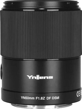Yongnuo YN-50mm f/1.8Z DF DSM Objektiv med Fast Fokus 11/8 Nikon Z Auto-Fokus