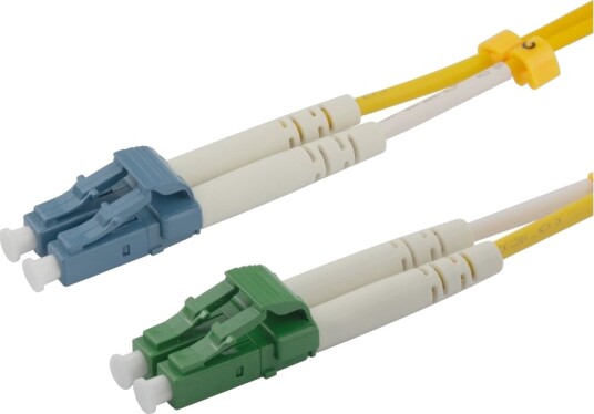 Deltaco KoblingskabeLc/Upc Hann Til Lc/Apc Hann 5 M 5 M Fiberoptisk Dupleks Os2 Halogenfri Gul Deltaco KoblingskabeLc/Upc Hann Til Lc/Apc Hann 5 M 5 M Fiberoptisk Dupleks Os2 Halogenfri Gul