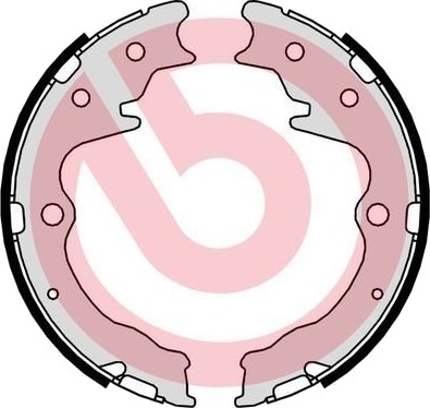 Bremseskosett, håndbrems BREMBO S 49 526