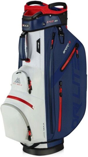 Big Max Dri Lite Sport 3 Trallebag Navy/hvit/rød