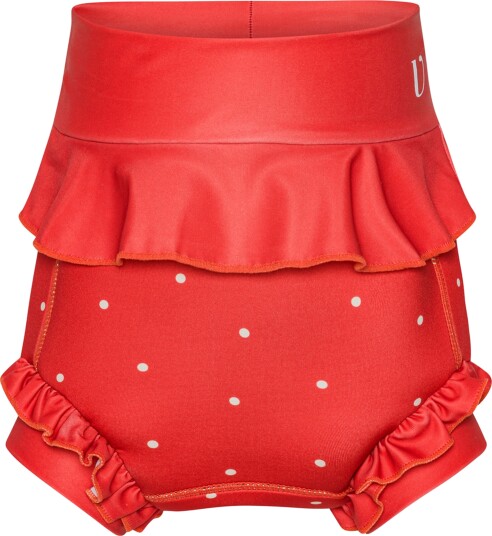 Vanilla Copenhagen Blebadebukser Neopren   Berry   Dots   Red   6 12M