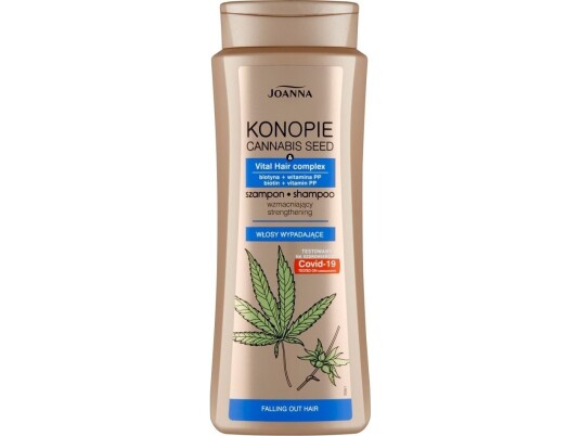 Joanna Joanna Hemp Strengthening Shampoo For Hair Falling Out 400Ml | Free Delivery From 250 Pln
