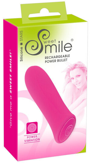 Sweet Smile: Rechargeable Power Bullet, rosa