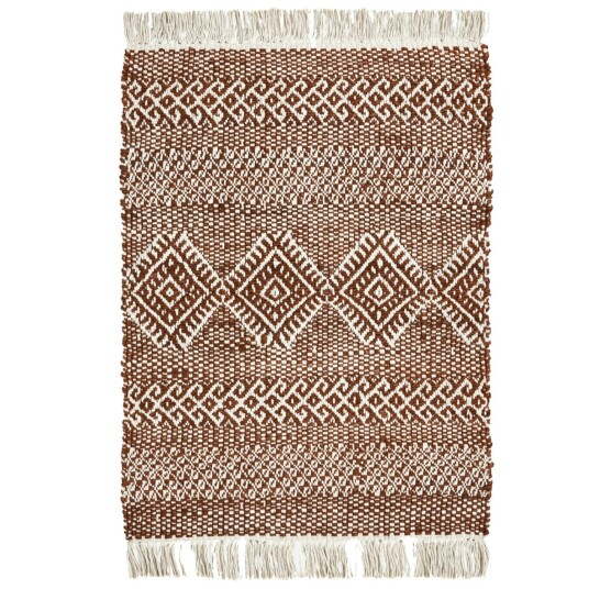 House Doctor Ethnic Teppe 60x90 cm Brun/Natur