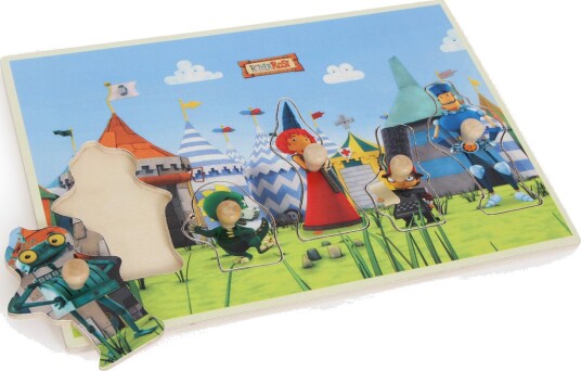 Small Foot Ritter Rost Puslespill   12 mnd+   5 brikker