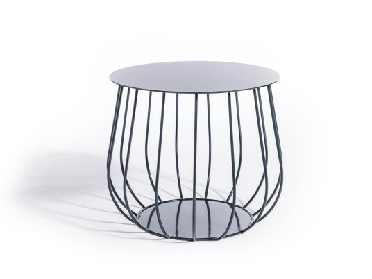 Skargaarden Resö lounge bord Rett/grå 45 cm Grå