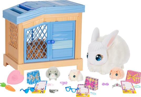 Little Live Pets Mama Surprise Kanin Lekesett for barn 4+ år Little Live Pets Mama Surprise Kanin Lekesett for barn 4+ år