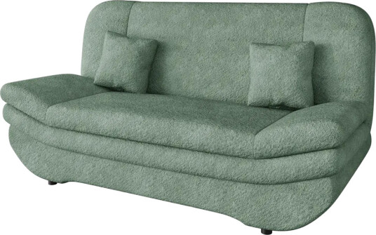 Figurelle Sovesofa 2 seter i Bouclé Grønn