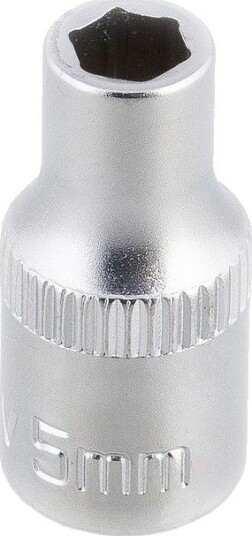 PELA 562358 Pipe Drivstørrelse 1/4", 6-Kant, Kort 5 mm