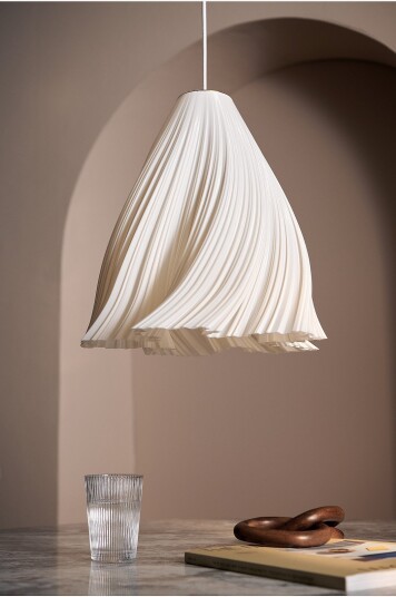 Ellos Home   Taklampe Swirl   Hvit