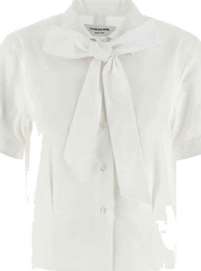 Thom Browne Dame Bluser & Skjorter Hvit L, Thom Browne Dame Bluser & Skjorter Hvit L,