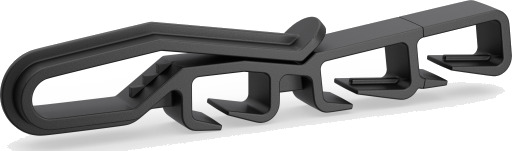 Ebeco Smartclip F Svart