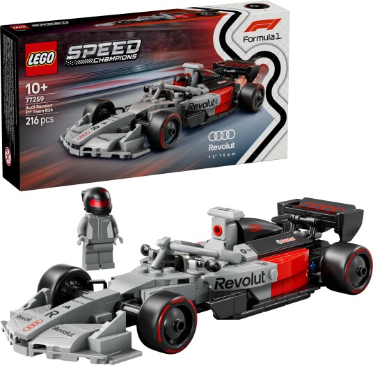 Lego Speed Champions Audi Revolut F1 Team R26 Racerbil 216 Stk.