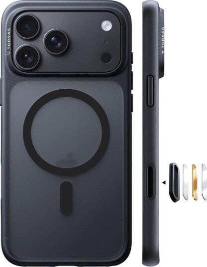 Torras Guardian-Mag - black - iPhone 18 Pro