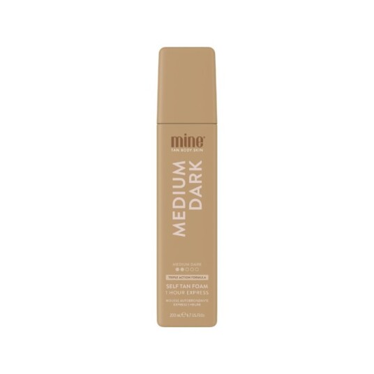 minetan Tan Foam 200 ml Medium Dark