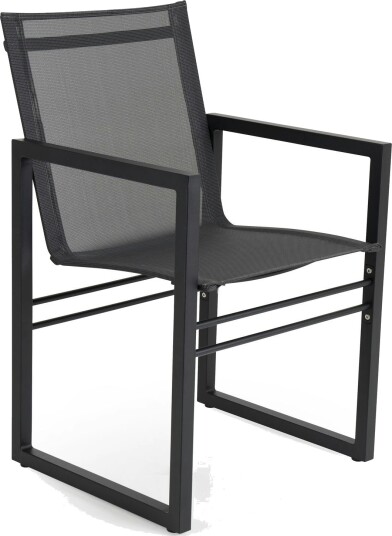 Brafab Brafab Vevi Spisestol Sort/Aluminium Brafab Brafab Vevi Spisestol Sort/Aluminium