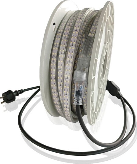 Ledlife 25m LEDlife ridebanestripe på trommel 230V IP67 180 LED/m 11W/m Kulør : Nøytral