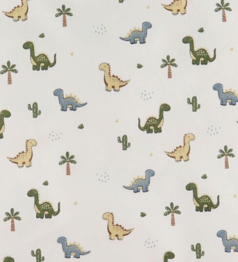 Nørgaard Madsens Sengetøy Voksen Beige m. Dinosaurer Nørgaard Madsens Voksen Sengetøy Voksen Hvit
