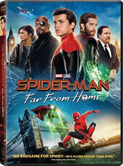SpiderMan: Far From Home DVD