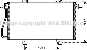 Kondensator klimaanlegg PRASCO RTA5352