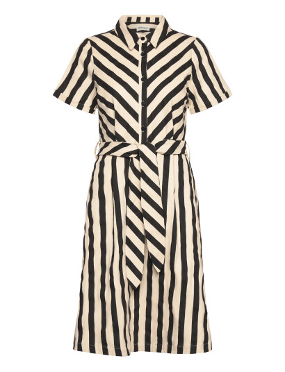 Lollys Laundry Tullell Midi Dress Ss Black L