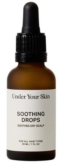 Under Your Skin Soothing Drops Soothes Dry Scalp 30 ml