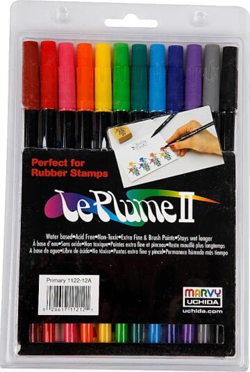Tusj Creativ Company Le Plume II 12 stk/1 Pk Tusj Creativ Company Le Plume II 12 stk/1 Pk
