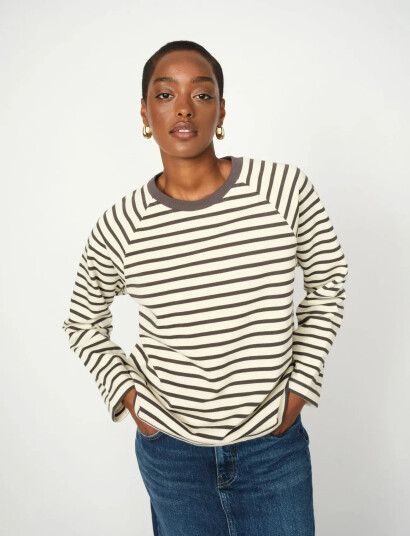 MOS MOSH Mmlidy O-Ls Sweatshirt - Cream - XS MOS MOSH Mmlidy O-Ls Sweatshirt - Cream - XS