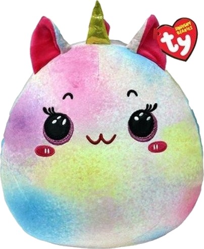 Ty Beanie Meteor Squishy Enhjørning Kosebamse 22 cm Fra 3 år